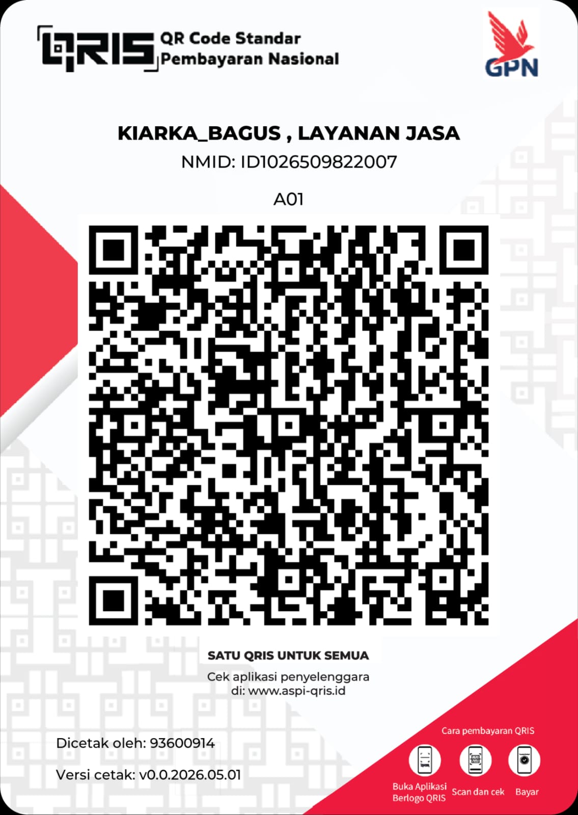 QRIS Kiarka Baraya Abah