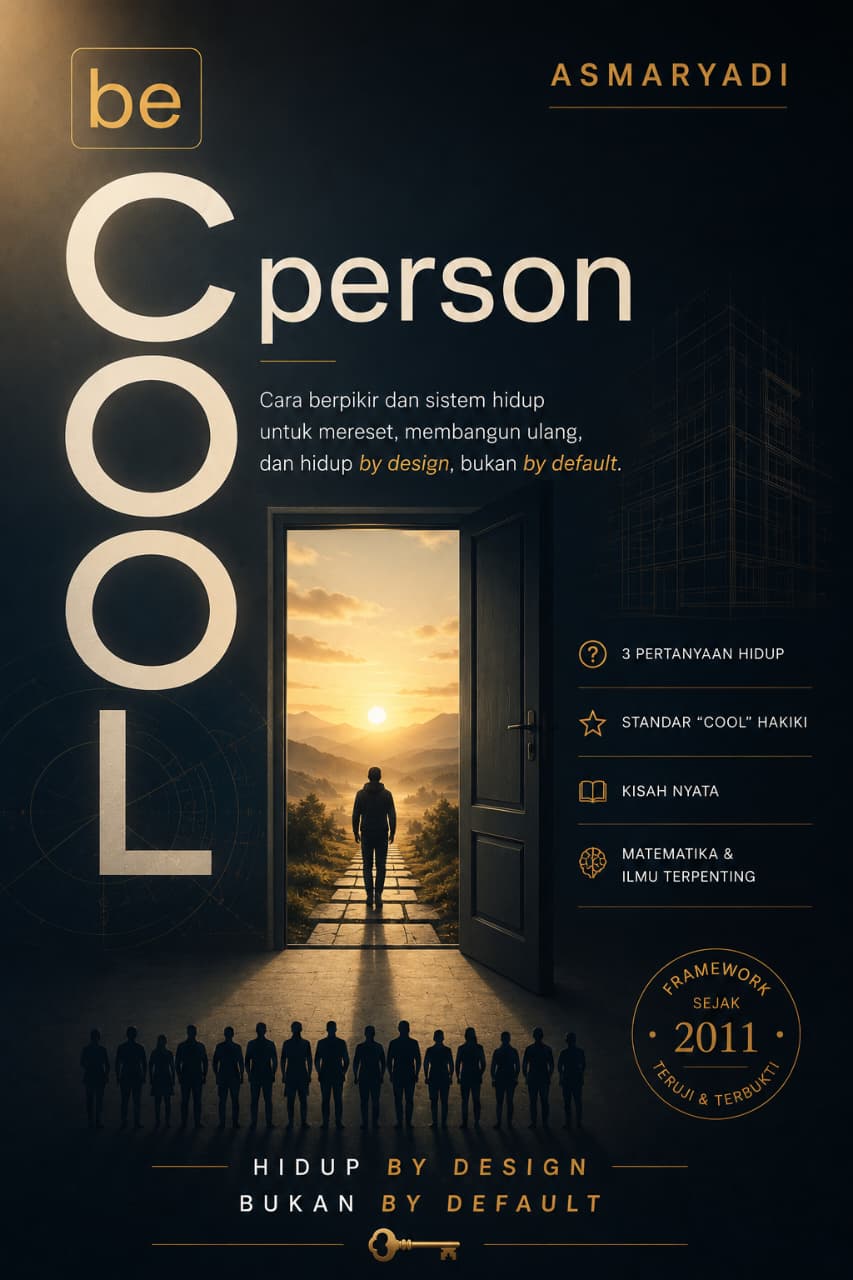 Be Cool Person - Cover Buku